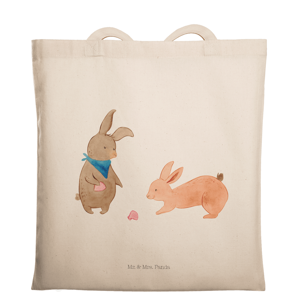 Tragetasche Hasen Muschel Beuteltasche, Beutel, Einkaufstasche, Jutebeutel, Stoffbeutel, Familie, Vatertag, Muttertag, Bruder, Schwester, Mama, Papa, Oma, Opa, Hasen, beste Freundin, Freundin, Freundinnen, best friends, BFF, Muscheln sammeln, Muscheln, Meer