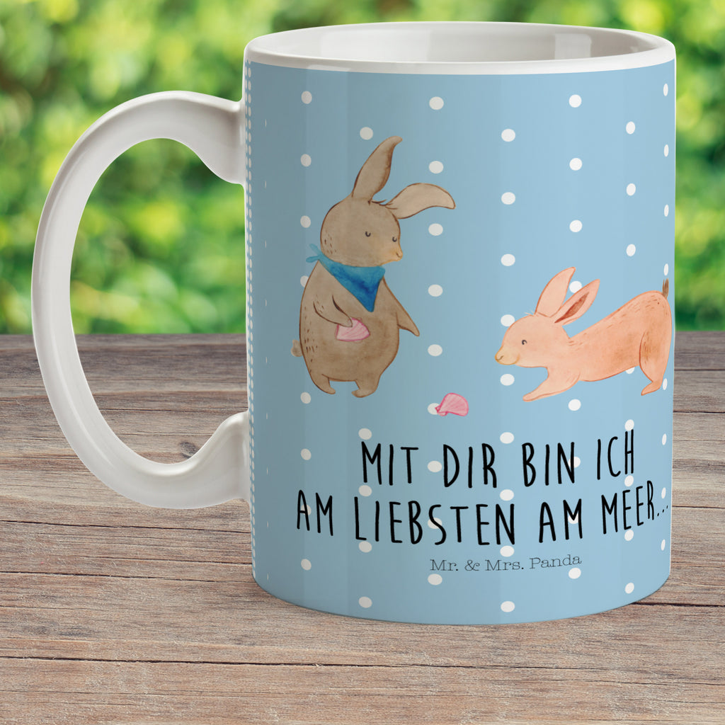 Kindertasse Hasen Muschel Kunststoff Tasse, Kindergarten, Tasse, Trinkbecher, Camping Becher, Kaffeetasse, Kunststoffbecher, Kindergartenbecher, Outdoorgeschirr, Kunststoffgeschirr, Reisebecher, Reisetasse, Kinderbecher, Familie, Vatertag, Muttertag, Bruder, Schwester, Mama, Papa, Oma, Opa, Hasen, beste Freundin, Freundin, Freundinnen, best friends, BFF, Muscheln sammeln, Muscheln, Meer