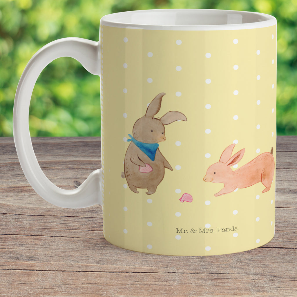 Kindertasse Hasen Muschel Kunststoff Tasse, Kindergarten, Tasse, Trinkbecher, Camping Becher, Kaffeetasse, Kunststoffbecher, Kindergartenbecher, Outdoorgeschirr, Kunststoffgeschirr, Reisebecher, Reisetasse, Kinderbecher, Familie, Vatertag, Muttertag, Bruder, Schwester, Mama, Papa, Oma, Opa, Hasen, beste Freundin, Freundin, Freundinnen, best friends, BFF, Muscheln sammeln, Muscheln, Meer