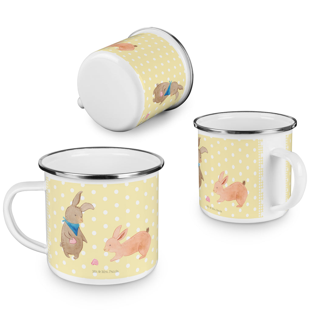 Camping Emaille Tasse Hasen Muschel Campingtasse, Trinkbecher, Metalltasse, Outdoor Tasse, Emaille Trinkbecher, Blechtasse Outdoor, Emaille Campingbecher, Edelstahl Trinkbecher, Metalltasse für Camping, Kaffee Blechtasse, Camping Tasse Metall, Familie, Vatertag, Muttertag, Bruder, Schwester, Mama, Papa, Oma, Opa, Hasen, beste Freundin, Freundin, Freundinnen, best friends, BFF, Muscheln sammeln, Muscheln, Meer