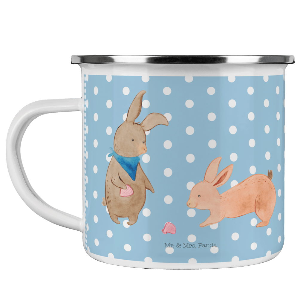 Camping Emaille Tasse Hasen Muschel Campingtasse, Trinkbecher, Metalltasse, Outdoor Tasse, Emaille Trinkbecher, Blechtasse Outdoor, Emaille Campingbecher, Edelstahl Trinkbecher, Metalltasse für Camping, Kaffee Blechtasse, Camping Tasse Metall, Familie, Vatertag, Muttertag, Bruder, Schwester, Mama, Papa, Oma, Opa, Hasen, beste Freundin, Freundin, Freundinnen, best friends, BFF, Muscheln sammeln, Muscheln, Meer