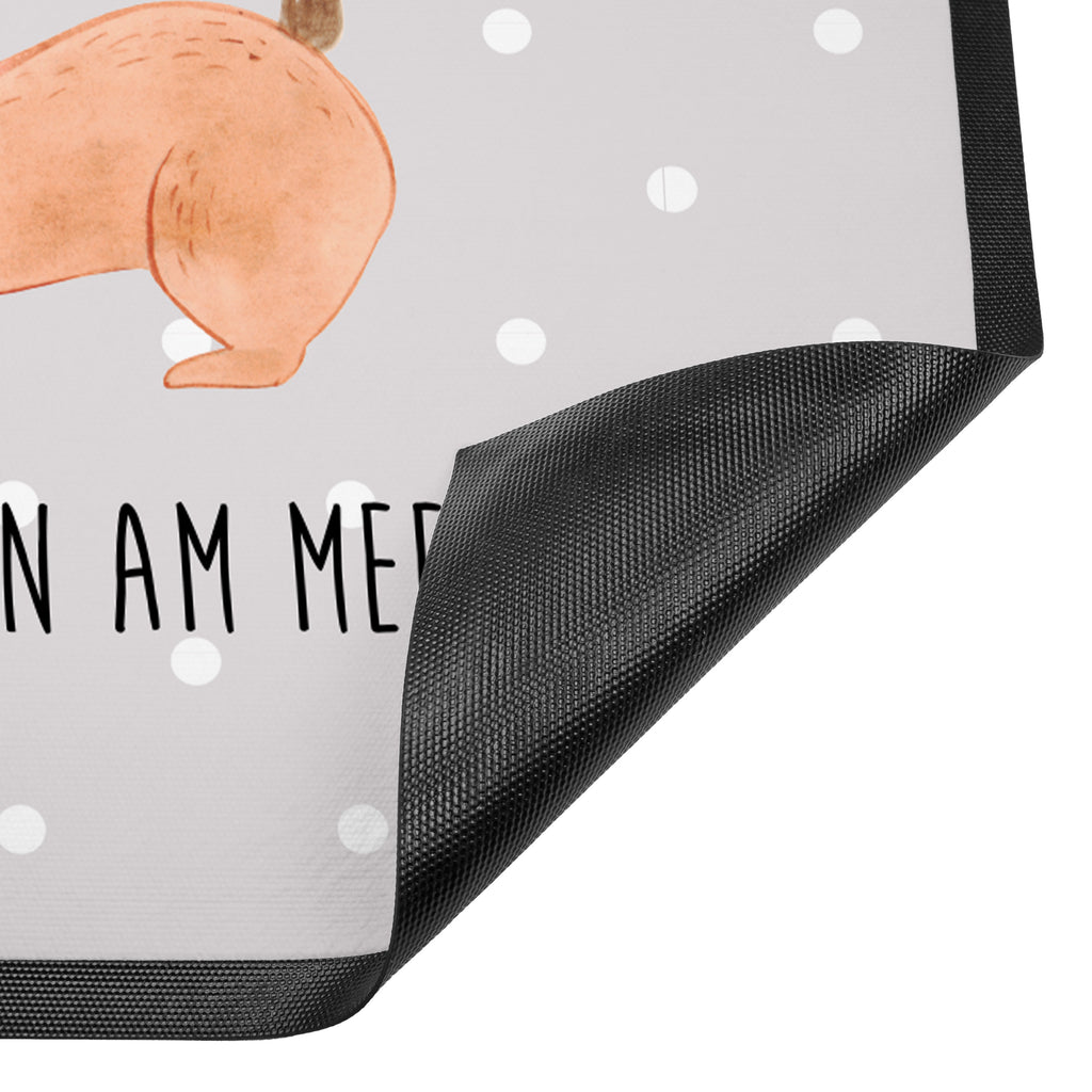 Fußmatte Hasen Muschel Hasen, beste Freundin, Freundin, Freundinnen, best friends, BFF, Muscheln sammeln, Muscheln, Meer Türvorleger, Schmutzmatte, Fußabtreter, Matte, Schmutzfänger, Fußabstreifer, Schmutzfangmatte, Türmatte, Motivfußmatte,  Haustürmatte, Vorleger  Familie, Vatertag, Muttertag, Bruder, Schwester, Mama, Papa, Oma, Opa