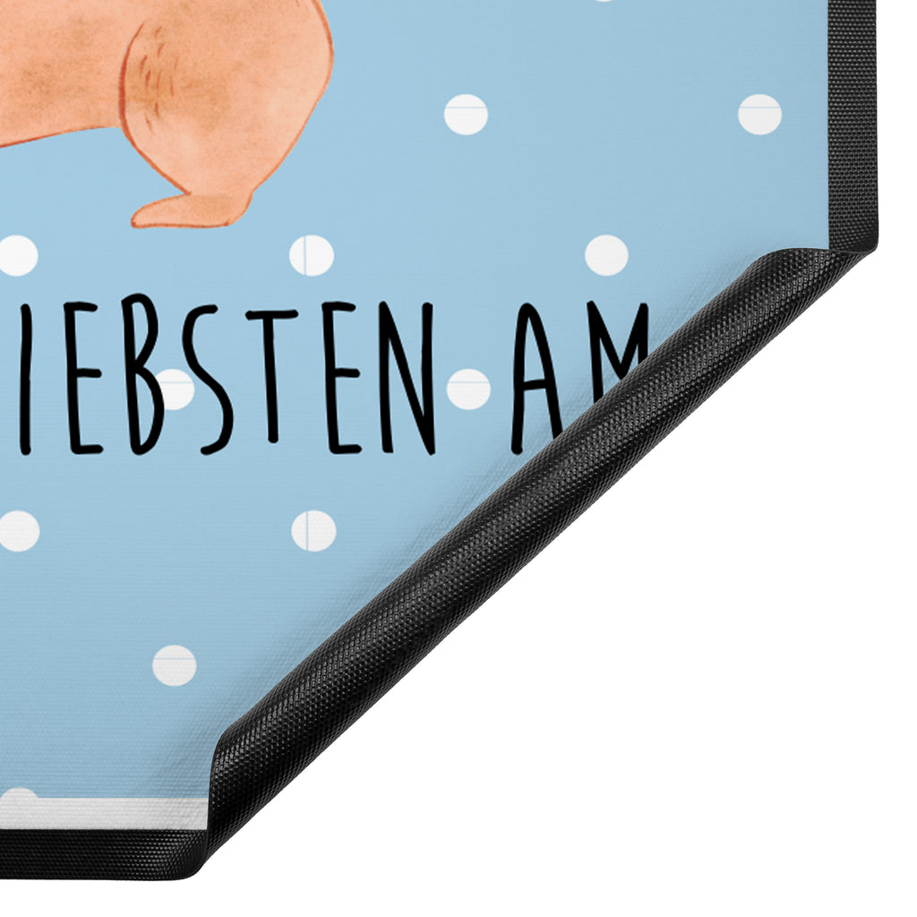 Fußmatte Hasen Muschel Hasen, beste Freundin, Freundin, Freundinnen, best friends, BFF, Muscheln sammeln, Muscheln, Meer Türvorleger, Schmutzmatte, Fußabtreter, Matte, Schmutzfänger, Fußabstreifer, Schmutzfangmatte, Türmatte, Motivfußmatte,  Haustürmatte, Vorleger  Familie, Vatertag, Muttertag, Bruder, Schwester, Mama, Papa, Oma, Opa