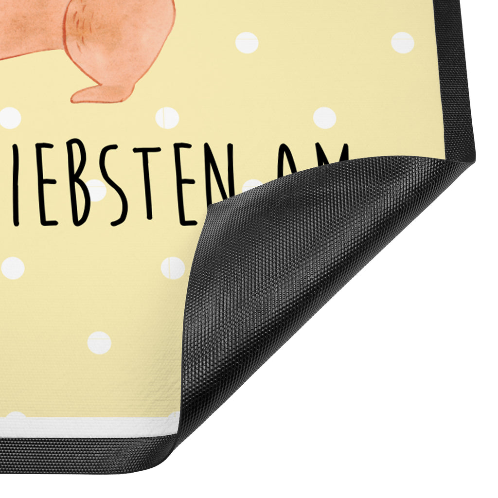 Fußmatte Hasen Muschel Hasen, beste Freundin, Freundin, Freundinnen, best friends, BFF, Muscheln sammeln, Muscheln, Meer Türvorleger, Schmutzmatte, Fußabtreter, Matte, Schmutzfänger, Fußabstreifer, Schmutzfangmatte, Türmatte, Motivfußmatte,  Haustürmatte, Vorleger  Familie, Vatertag, Muttertag, Bruder, Schwester, Mama, Papa, Oma, Opa