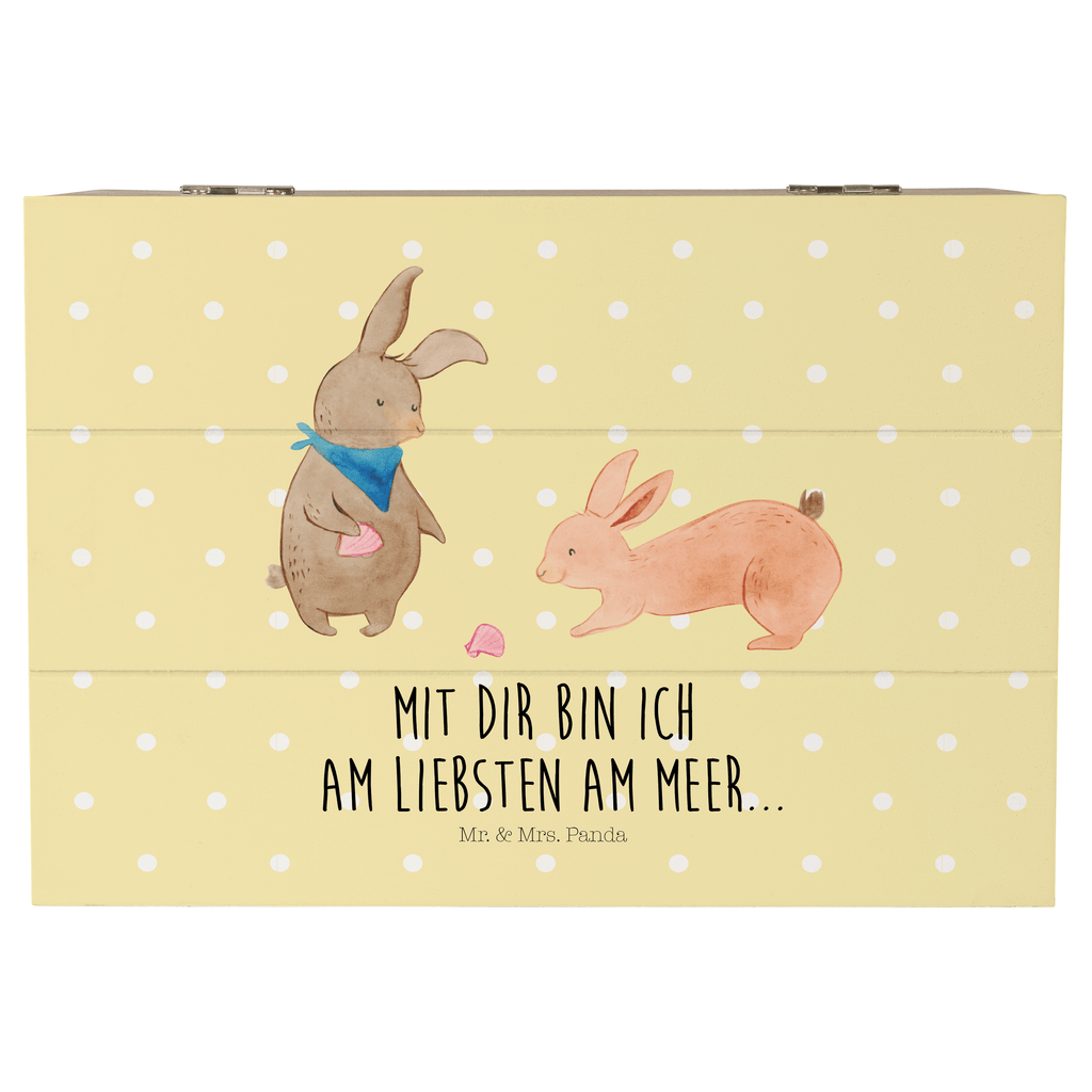 Holzkiste Hasen Muschel Holzkiste, Kiste, Schatzkiste, Truhe, Schatulle, XXL, Erinnerungsbox, Erinnerungskiste, Dekokiste, Aufbewahrungsbox, Familie, Vatertag, Muttertag, Bruder, Schwester, Mama, Papa, Oma, Opa, Hasen, beste Freundin, Freundin, Freundinnen, best friends, BFF, Muscheln sammeln, Muscheln, Meer