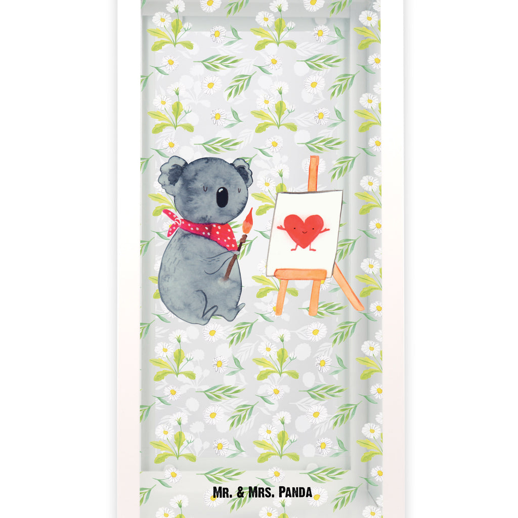 Deko Laterne Koala Künstler Koala, Liebe, Liebensbeweis, Liebesgeschenk, Gefühle, Künstler, zeichnen Gartenlampe, Gartenleuchte, Gartendekoration, Gartenlicht, Laterne  kleine Laternen, XXL Laternen, Laterne groß,   Koala, Koalabär