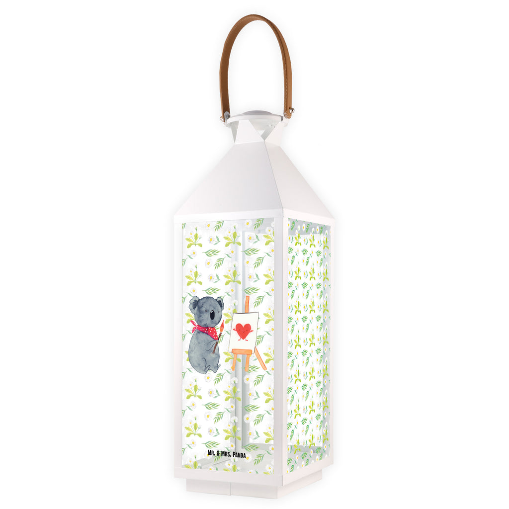 Deko Laterne Koala Künstler Koala, Liebe, Liebensbeweis, Liebesgeschenk, Gefühle, Künstler, zeichnen Gartenlampe, Gartenleuchte, Gartendekoration, Gartenlicht, Laterne  kleine Laternen, XXL Laternen, Laterne groß,   Koala, Koalabär