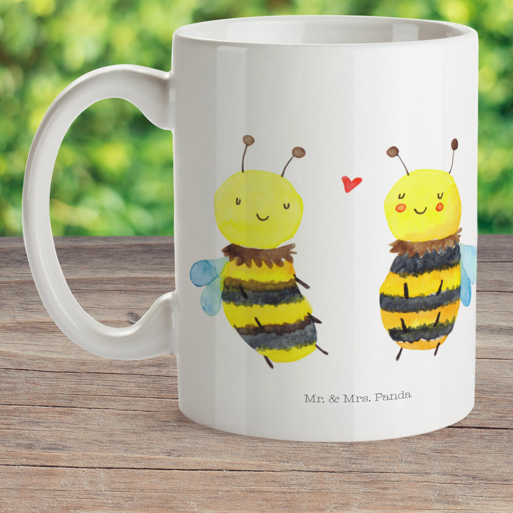 Kindertasse Biene Verliebt Kunststoff Tasse, Kindergarten, Tasse, Trinkbecher, Camping Becher, Kaffeetasse, Kunststoffbecher, Kindergartenbecher, Outdoorgeschirr, Kunststoffgeschirr, Reisebecher, Reisetasse, Kinderbecher, Biene, Wespe, Hummel