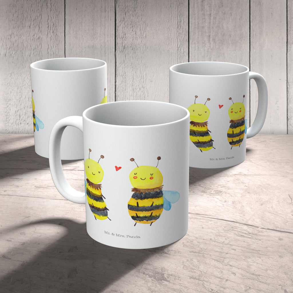 Kindertasse Biene Verliebt Kunststoff Tasse, Kindergarten, Tasse, Trinkbecher, Camping Becher, Kaffeetasse, Kunststoffbecher, Kindergartenbecher, Outdoorgeschirr, Kunststoffgeschirr, Reisebecher, Reisetasse, Kinderbecher, Biene, Wespe, Hummel