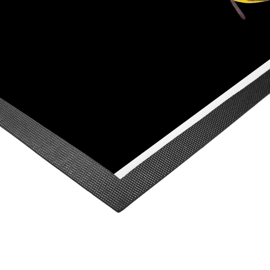 Fußmatte Biene Happy Türvorleger, Schmutzmatte, Fußabtreter, Matte, Schmutzfänger, Fußabstreifer, Schmutzfangmatte, Türmatte, Motivfußmatte, Haustürmatte, Vorleger, Biene, Wespe, Hummel