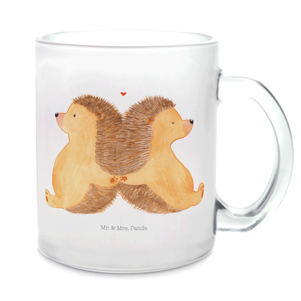 Teetasse Igel händchenhaltend Teetasse, Teeglas, Teebecher, Tasse mit Henkel, Tasse, Glas Teetasse, Teetasse aus Glas, Liebe, Partner, Freund, Freundin, Ehemann, Ehefrau, Heiraten, Verlobung, Heiratsantrag, Liebesgeschenk, Jahrestag, Hocheitstag, Igel, Igelliebe, Hand in Hand, Liebesbeweis, große Liebe, Liebesbotschaft, Hochzeit, Lieblingsmensch, Gemeinsamkeit, Love, Geschenk für zwei