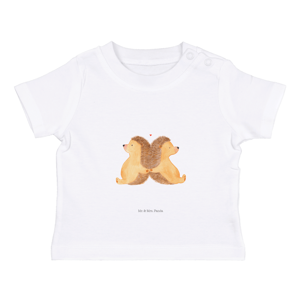 Organic Baby Shirt Igel händchenhaltend Baby T-Shirt, Jungen Baby T-Shirt, Mädchen Baby T-Shirt, Shirt, Liebe, Partner, Freund, Freundin, Ehemann, Ehefrau, Heiraten, Verlobung, Heiratsantrag, Liebesgeschenk, Jahrestag, Hocheitstag, Igel, Igelliebe, Hand in Hand, Liebesbeweis, große Liebe, Liebesbotschaft, Hochzeit, Lieblingsmensch, Gemeinsamkeit, Love, Geschenk für zwei