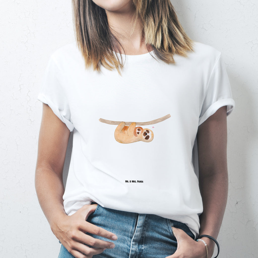 Größe XXL T-Shirt Faultier mit Kind T-Shirt, Shirt, Tshirt, Lustiges T-Shirt, T-Shirt mit Spruch, Party, Junggesellenabschied, Jubiläum, Geburstag, Herrn, Damen, Männer, Frauen, Schlafshirt, Nachthemd, Sprüche, Faultier, Faultier Geschenk, Faultier Deko, Kind, Baby, Liebe, Mutter, Mama, Geburt, Kinder, Faulheit, Spaß, Niedlichkeit