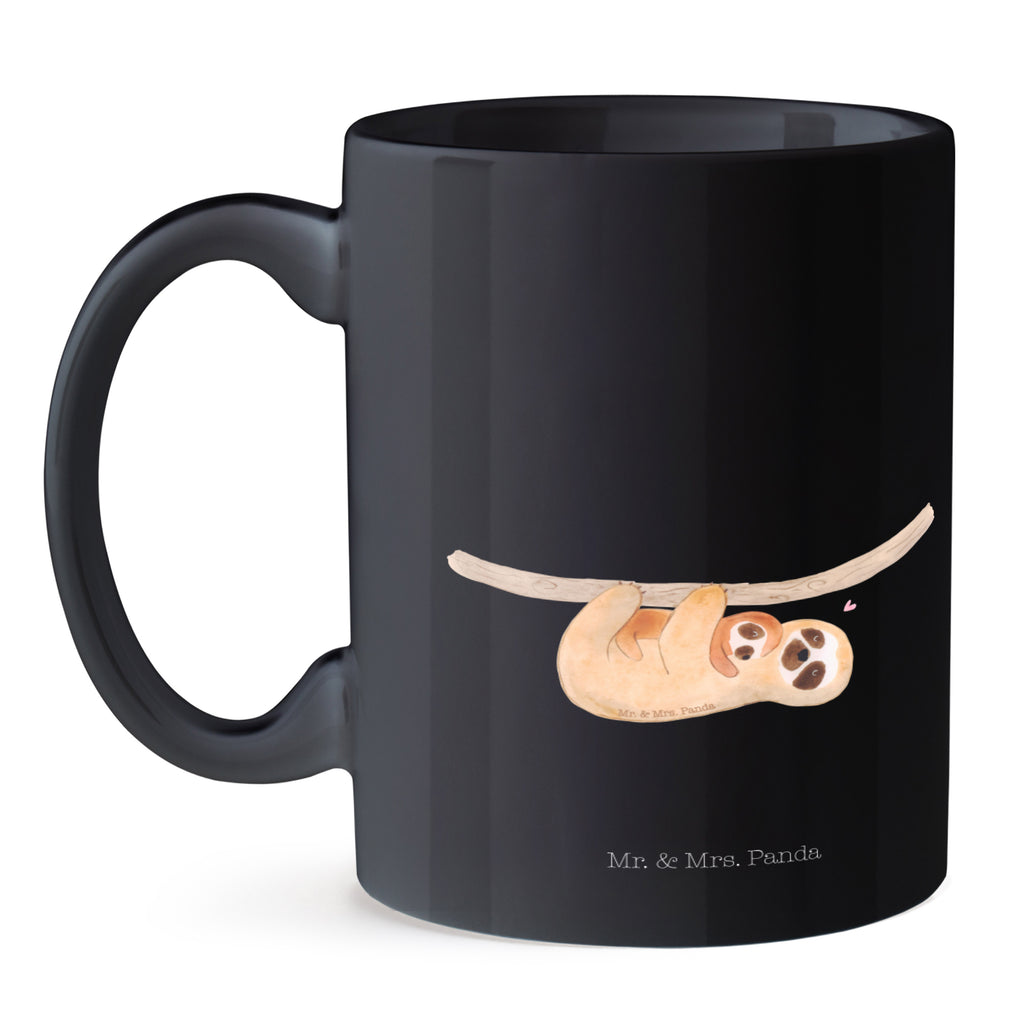 Tasse Faultier mit Kind Becher, Kaffeetasse, Kaffeebecher, Tee, Frühstück, Büro, Faultier, Faultier Geschenk, Faultier Deko, Kind, Baby, Liebe, Mutter, Mama, Geburt, Kinder, Faulheit, Spaß, Niedlichkeit