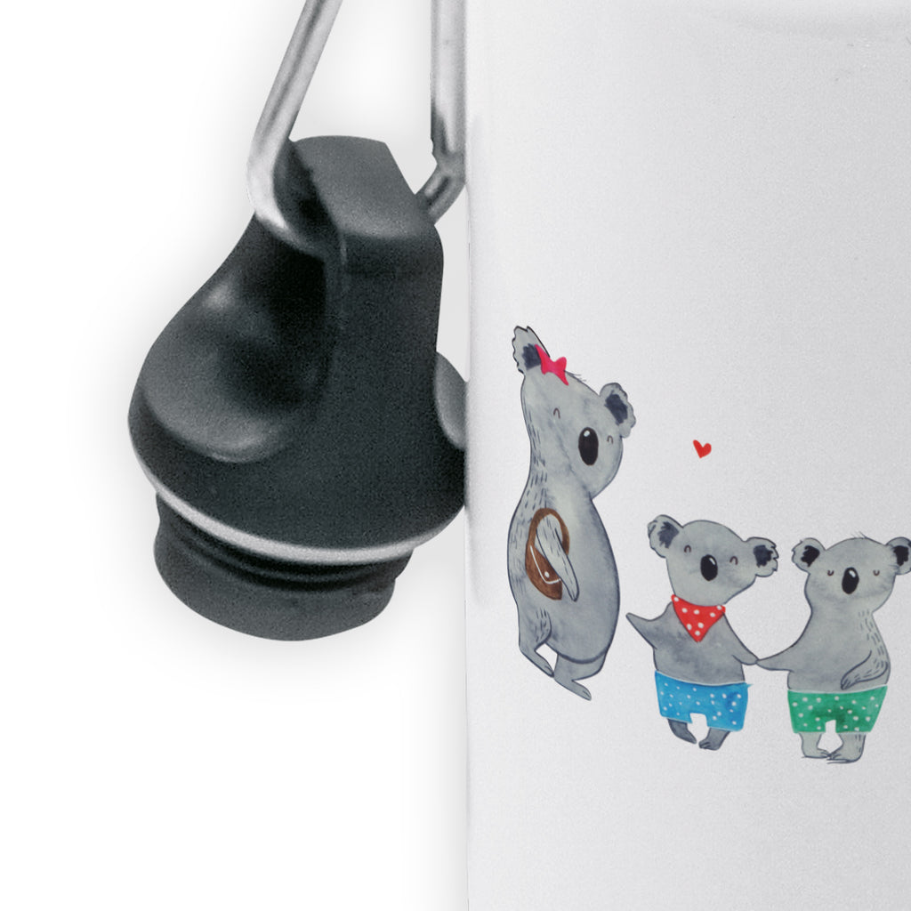 Kindertrinkflasche Koala Familie zwei Kindertrinkflasche, Kinder Trinkflasche, Trinkflasche, Flasche, Kinderflasche, Kinder, Kids, Kindergarten Flasche, Grundschule, Jungs, Mädchen, Familie, Vatertag, Muttertag, Bruder, Schwester, Mama, Papa, Oma, Opa, Koala, Koalabär, beste Familie, Familienzeit, Familienleben, Koalafamilie, Lieblingsfamilie