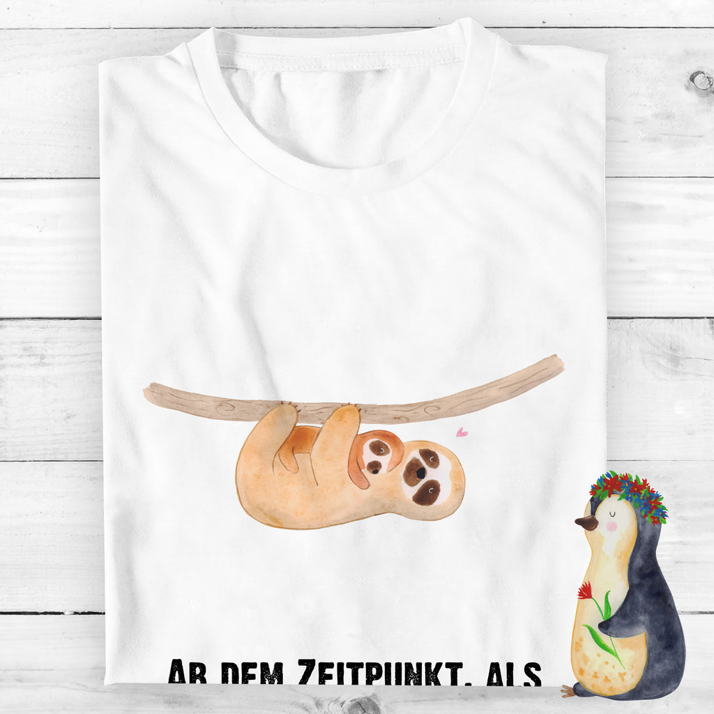 Größe XXL T-Shirt Faultier mit Kind T-Shirt, Shirt, Tshirt, Lustiges T-Shirt, T-Shirt mit Spruch, Party, Junggesellenabschied, Jubiläum, Geburstag, Herrn, Damen, Männer, Frauen, Schlafshirt, Nachthemd, Sprüche, Faultier, Faultier Geschenk, Faultier Deko, Kind, Baby, Liebe, Mutter, Mama, Geburt, Kinder, Faulheit, Spaß, Niedlichkeit