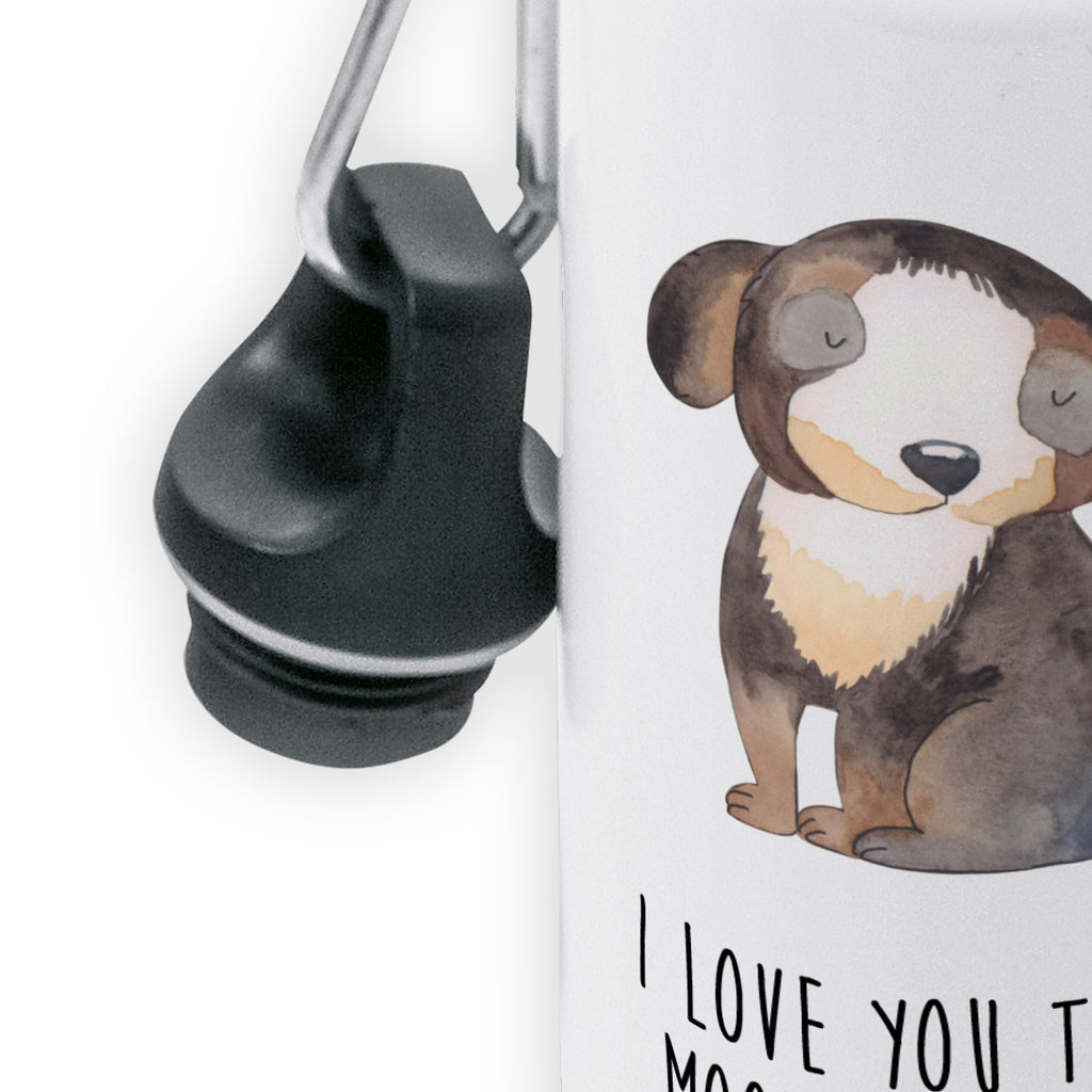Kindertrinkflasche Hund entspannt Kindertrinkflasche, Kinder Trinkflasche, Trinkflasche, Flasche, Kinderflasche, Kinder, Kids, Kindergarten Flasche, Grundschule, Jungs, Mädchen, Hund, Hundemotiv, Haustier, Hunderasse, Tierliebhaber, Hundebesitzer, Sprüche, schwarzer Hund, Hundeliebe, Liebe, Hundeglück