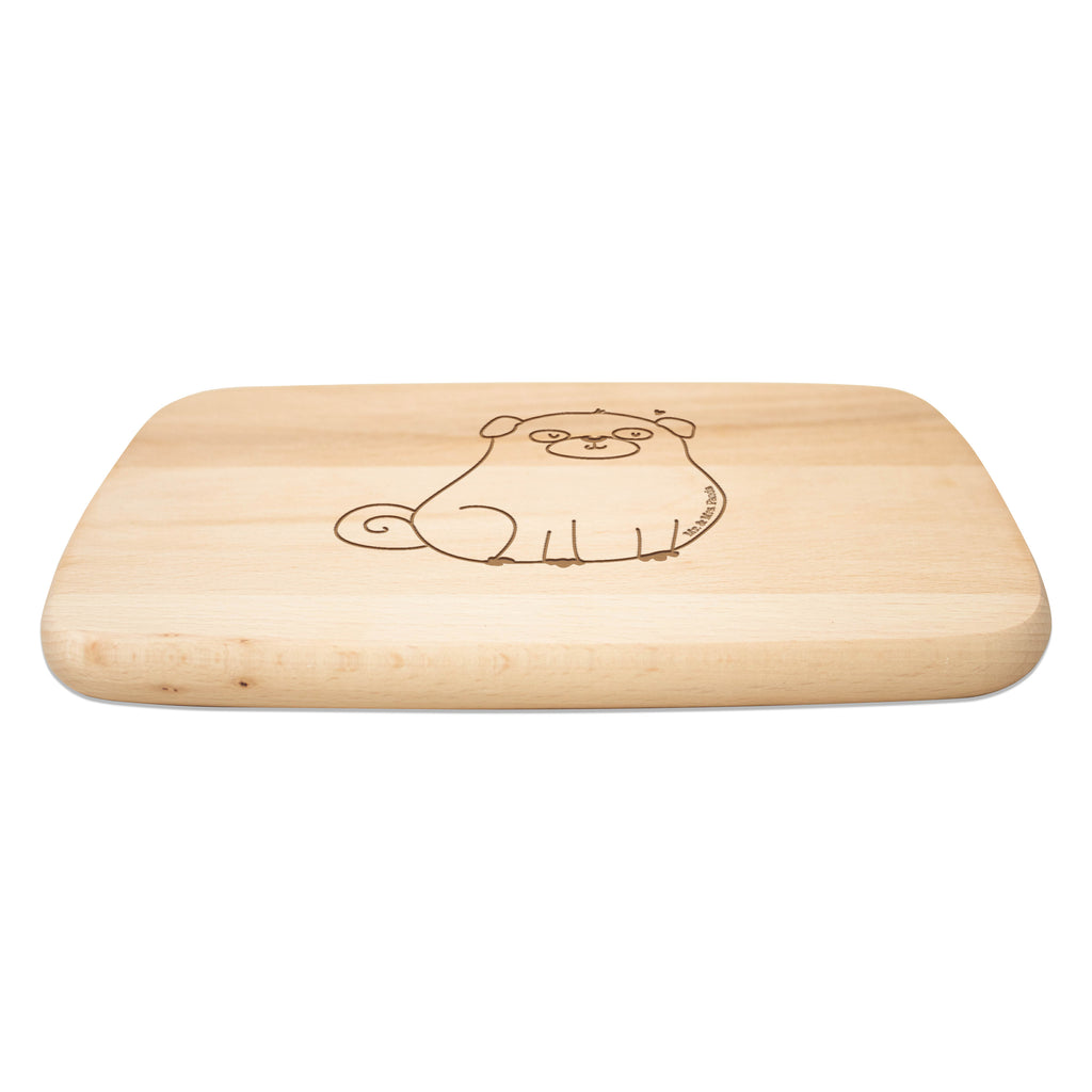 Frühstücksbrett Mops Frühstücksbrett, Holzbrett, Schneidebrett, Schneidebrett Holz, Frühstücksbrettchen, Küchenbrett, Hund, Hundemotiv, Haustier, Hunderasse, Tierliebhaber, Hundebesitzer, Sprüche, Mops, Liebe, Hundeliebe