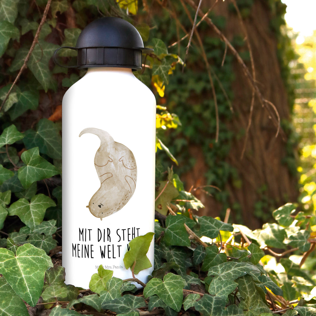 Kindertrinkflasche Otter kopfüber Kindertrinkflasche, Kinder Trinkflasche, Trinkflasche, Flasche, Kinderflasche, Kinder, Kids, Kindergarten Flasche, Grundschule, Jungs, Mädchen, Otter, Fischotter, Seeotter, Otter Seeotter See Otter