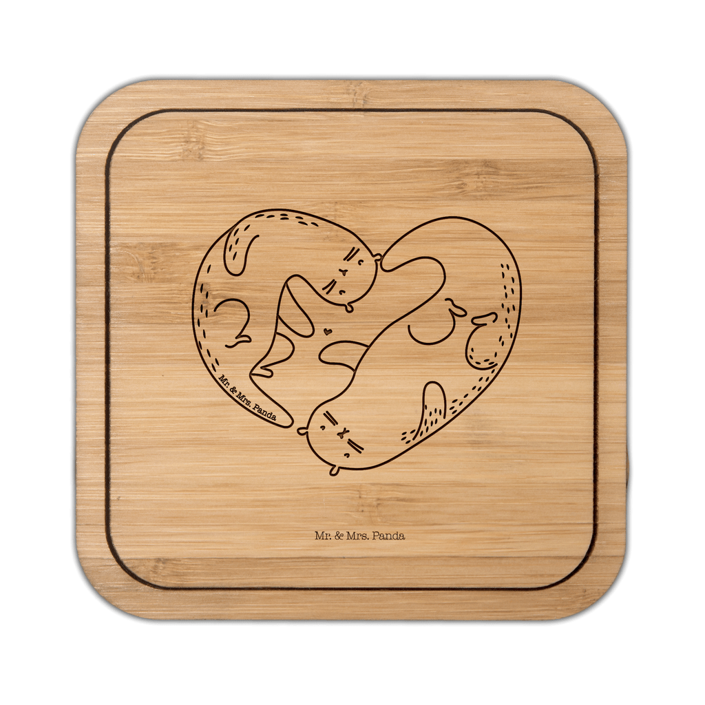 Untersetzer quadratisch Otter Herz Untersetzer, Bierdeckel, Glasuntersetzer, Untersetzer Gläser, Getränkeuntersetzer, Otter, Fischotter, Seeotter, Liebe, Herz, Liebesbeweis, Liebesgeschenk, Bessere Hälfte, Love you, Jahrestag, Hochzeitstag, Verlobung, gemeinsames Leben