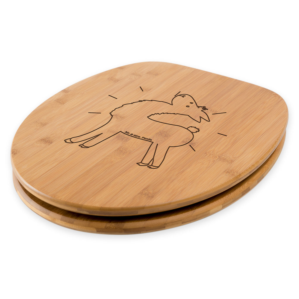 WC Sitz Lama stolz Klobrille, Klodeckel, Toilettendeckel, WC-Sitz, Toilette, Lama, Alpaka, Lamas, Außenseiter, Anders, Neustart, stolz, Hippie, Freundin, Freundinnen, beste Freundin, Kumpel, Familie, Family