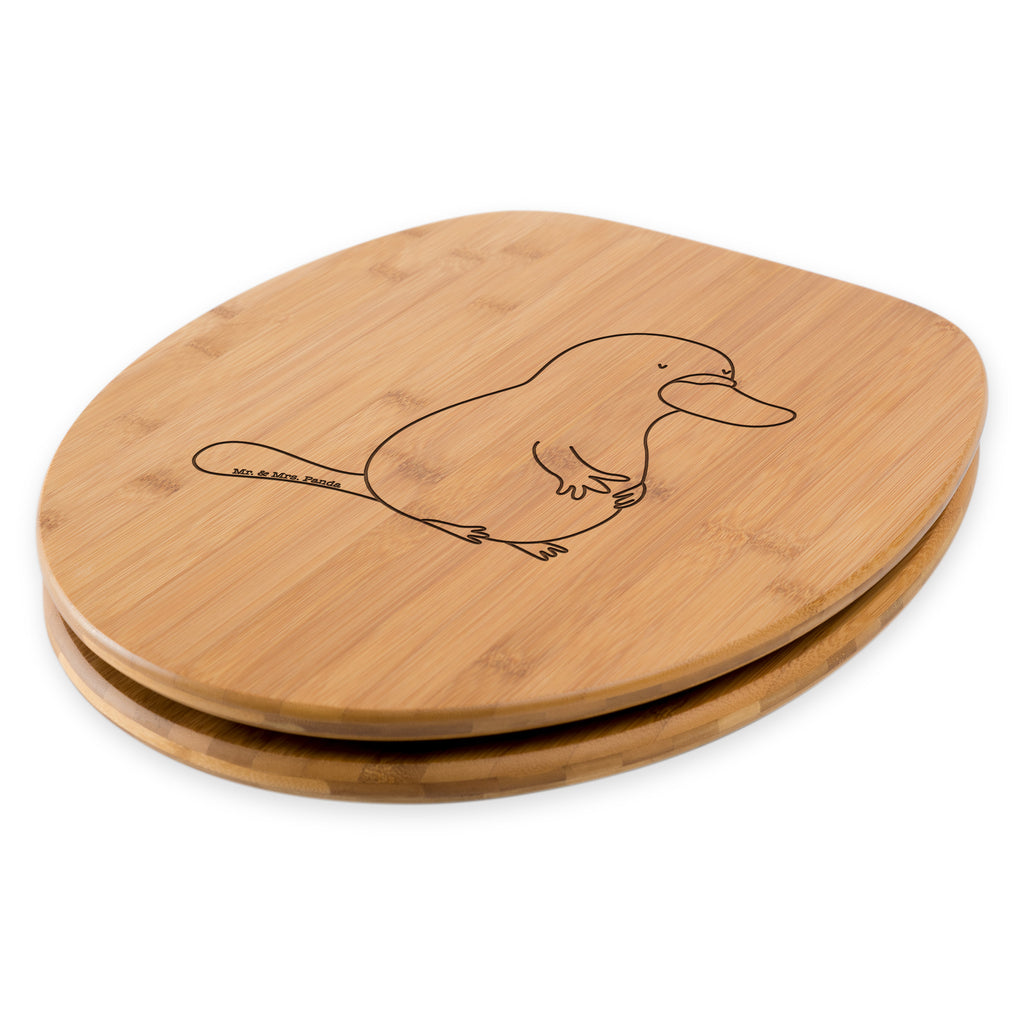 WC Sitz Schnabeltier mutig Klobrille, Klodeckel, Toilettendeckel, WC-Sitz, Toilette, Meerestiere, Meer, Urlaub, Schnabeltier, Mut, mutig, Lebensweisheit, Schnabeltiere, Motivation, Training, Büro, Arbeit, Neuanfang, Neustart, Weltreise, Raodtrip