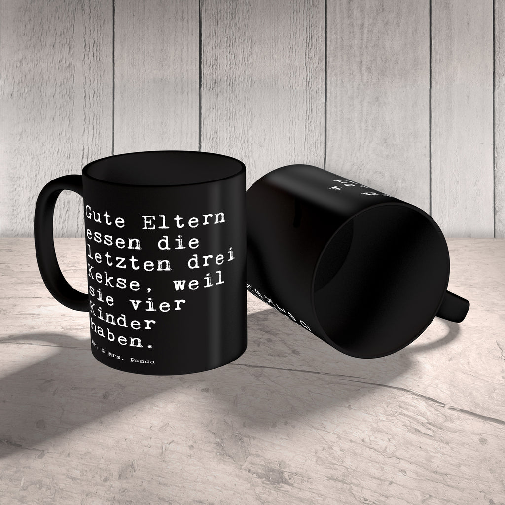 Tasse Sprüche und Zitate Gute Eltern essen die letzten drei Kekse, weil sie vier Kinder haben. Spruch Sprüche Weisheiten Zitate Lustig Weisheit Worte Becher, Kaffeetasse, Kaffeebecher, Tee, Frühstück, Büro Eltern, Kinder, Vater, Mutter, Familie, Geschenk, Spaß, witzig, lustig, Spruch, Muttertag, Vatertag, Fun, Kekse, Essen Spruch, Sprüche, lustig, Weisheiten, Zitate