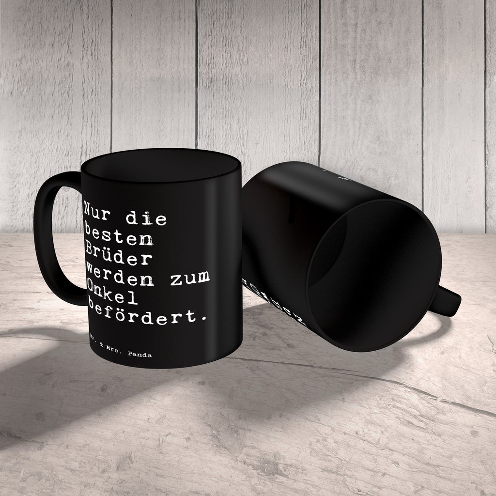 Tasse Sprüche und Zitate Nur die besten Brüder werden zum Onkel befördert. Spruch Sprüche Weisheiten Zitate Lustig Weisheit Worte Becher, Kaffeetasse, Kaffeebecher, Tee, Frühstück, Büro Onkel, Bruder, Brüder, Familie, Geschenk, Geburt, Neugeborenes, bester Onkel Spruch, Sprüche, lustig, Weisheiten, Zitate