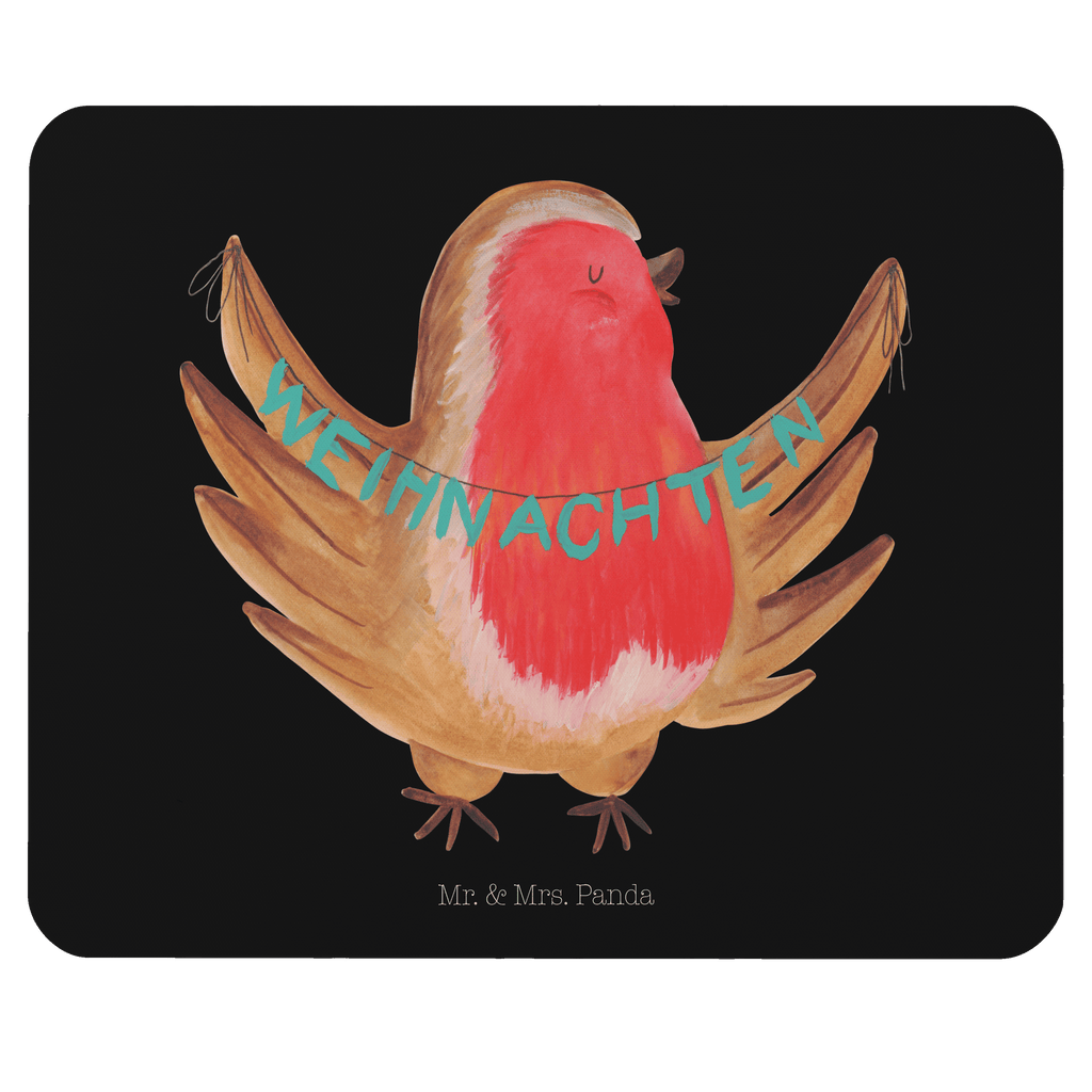 Mauspad Rotkehlchen Weihnachten Mousepad, Computer zubehör, Büroausstattung, PC Zubehör, Arbeitszimmer, Mauspad, Einzigartiges Mauspad, Designer Mauspad, Winter, Weihnachten, Weihnachtsdeko, Nikolaus, Advent, Heiligabend, Wintermotiv, Frohe Weihnachten, Weihnachtsmotiv, Weihnachtsgruß, Vogel, xmas