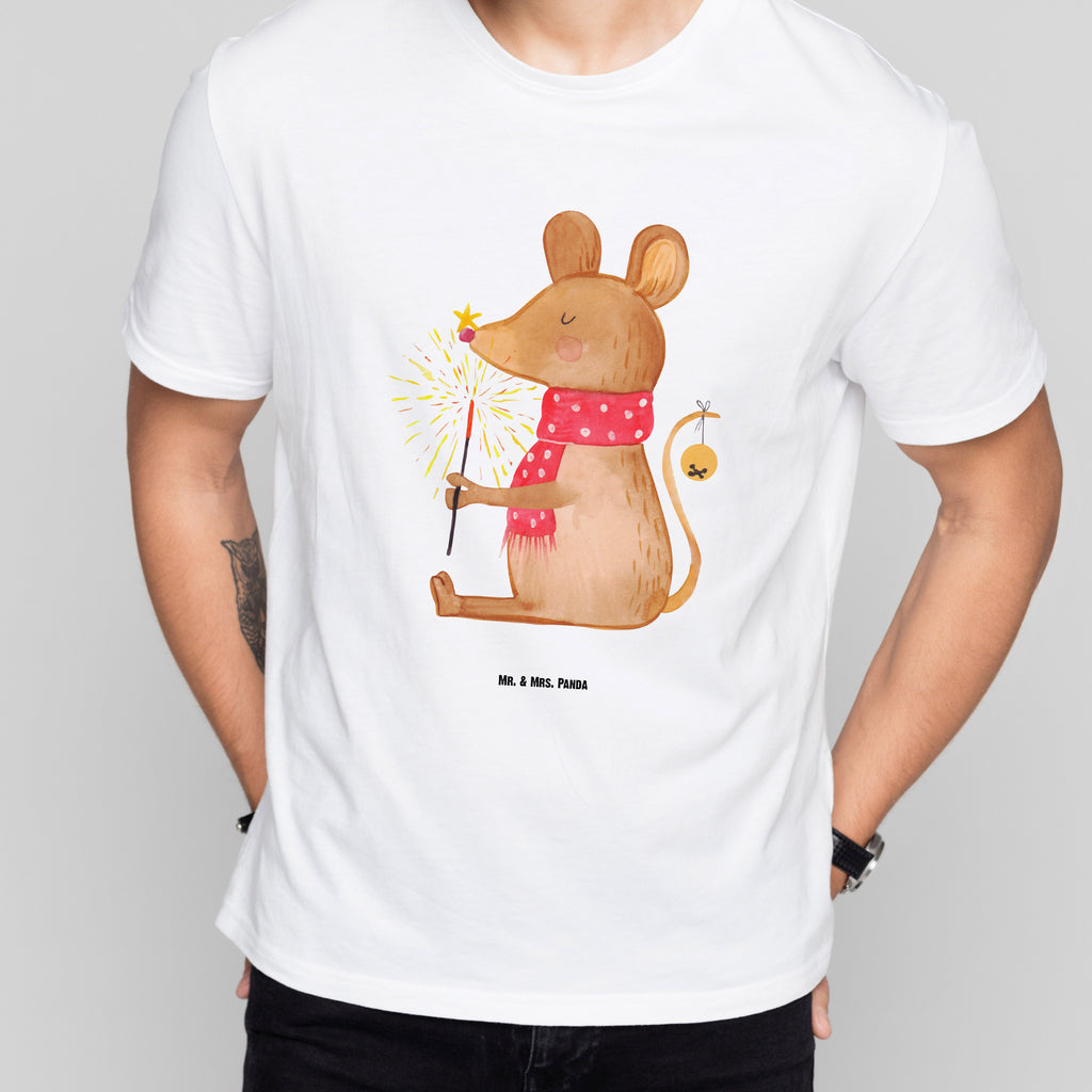 Größe L T-Shirt Weihnachtsmaus T-Shirt, Shirt, Tshirt, Lustiges T-Shirt, T-Shirt mit Spruch, Party, Junggesellenabschied, Jubiläum, Geburstag, Herrn, Damen, Männer, Frauen, Schlafshirt, Nachthemd, Sprüche, Winter, Weihnachten, Weihnachtsdeko, Nikolaus, Advent, Heiligabend, Wintermotiv, Frohe Weihnachten, Weihnachtsgruß, Weihnachtsmotiv, Maus, Mäuschen, Weihnachtswunder