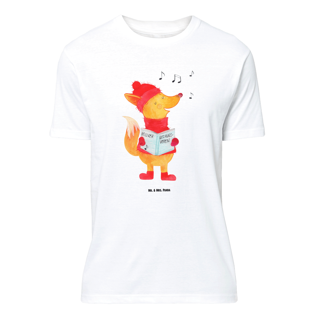 Größe L T-Shirt Fuchs Sänger T-Shirt, Shirt, Tshirt, Lustiges T-Shirt, T-Shirt mit Spruch, Party, Junggesellenabschied, Jubiläum, Geburstag, Herrn, Damen, Männer, Frauen, Schlafshirt, Nachthemd, Sprüche, Winter, Weihnachten, Weihnachtsdeko, Nikolaus, Advent, Heiligabend, Wintermotiv, Fuchs, Füchse, Sänger, Geschenk Sänger, Singen, Weihnachtslieder