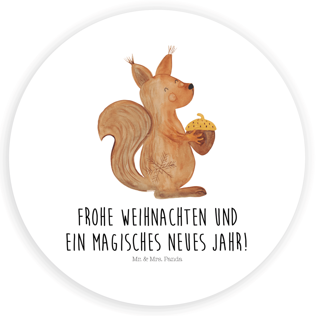 40mm Rund Aufkleber Eichhörnchen Weihnachtszeit Sticker, Aufkleber, Etikett, Winter, Weihnachten, Weihnachtsdeko, Nikolaus, Advent, Heiligabend, Wintermotiv, Frohe Weihnachten, Frohes neues Jahr, Guten Rutsch, Weihnachtsmotiv, Weihnachtsgruß, Neujahr, Vogel