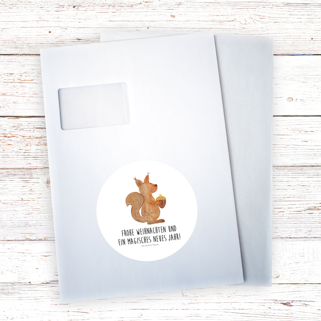 40mm Rund Aufkleber Eichhörnchen Weihnachtszeit Sticker, Aufkleber, Etikett, Winter, Weihnachten, Weihnachtsdeko, Nikolaus, Advent, Heiligabend, Wintermotiv, Frohe Weihnachten, Frohes neues Jahr, Guten Rutsch, Weihnachtsmotiv, Weihnachtsgruß, Neujahr, Vogel