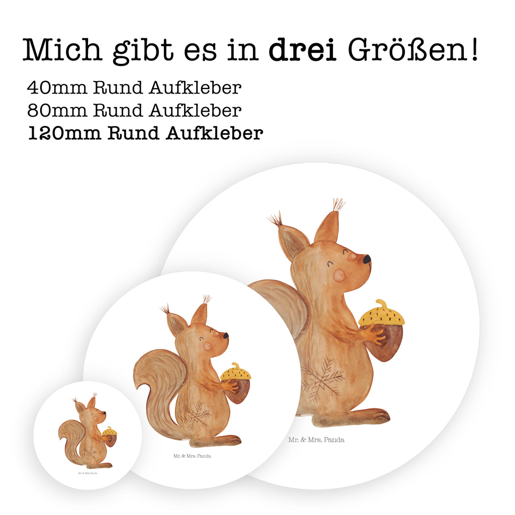 40mm Rund Aufkleber Eichhörnchen Weihnachtszeit Sticker, Aufkleber, Etikett, Winter, Weihnachten, Weihnachtsdeko, Nikolaus, Advent, Heiligabend, Wintermotiv, Frohe Weihnachten, Frohes neues Jahr, Guten Rutsch, Weihnachtsmotiv, Weihnachtsgruß, Neujahr, Vogel