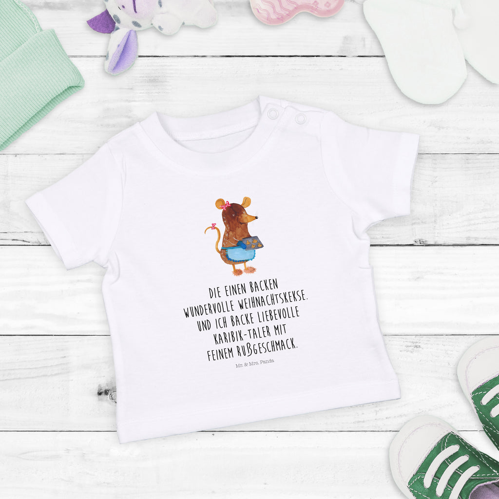 Organic Baby Shirt Maus Kekse Baby T-Shirt, Jungen Baby T-Shirt, Mädchen Baby T-Shirt, Shirt, Winter, Weihnachten, Weihnachtsdeko, Nikolaus, Advent, Heiligabend, Wintermotiv, Maus, Kekse, backen, Weihnachtskekse, Plätzchen, Weihnachtsbäckerei, Chaosqueen