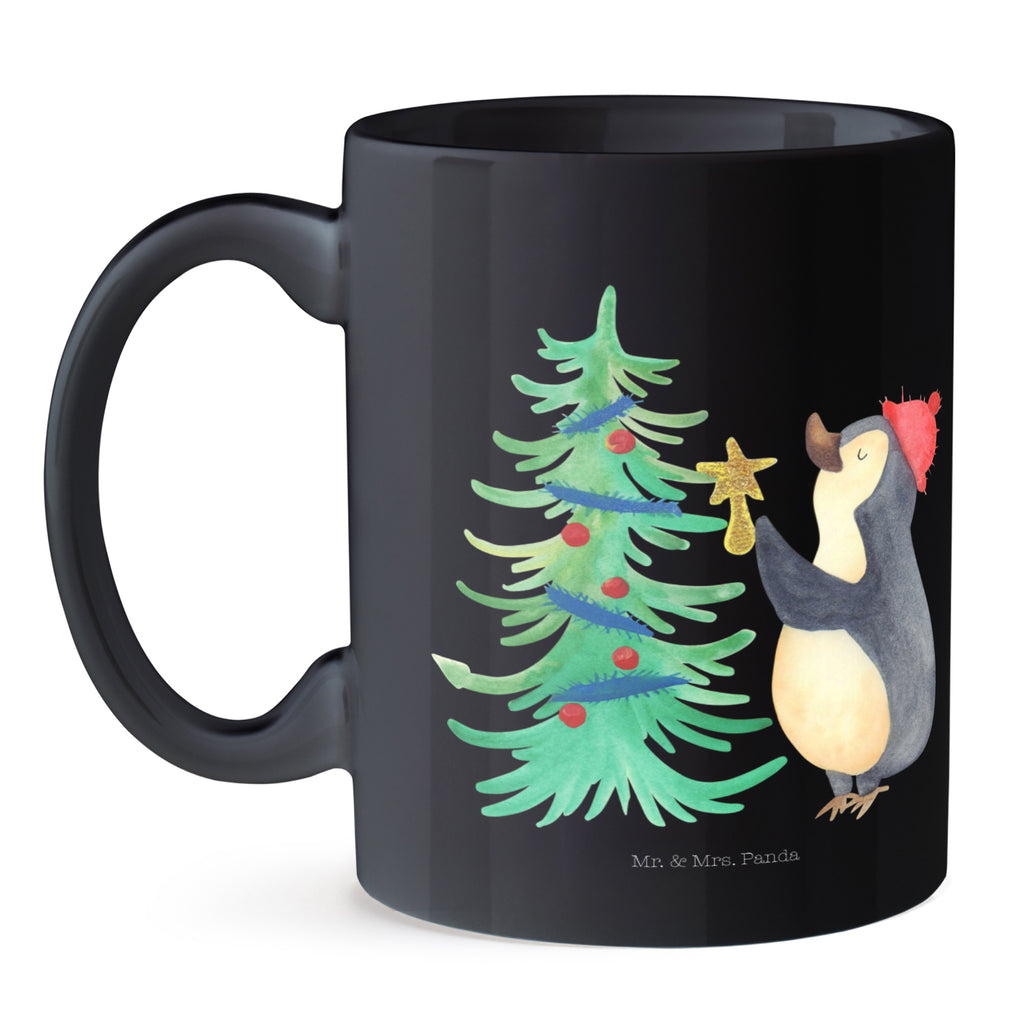 Tasse Pinguin Weihnachtsbaum Pinguin, Weihnachten, Winter Becher, Kaffeetasse, Kaffeebecher, Tee, Frühstück, Büro  Winter, Weihnachten, Weihnachtsdeko, Nikolaus, Advent, Heiligabend, Wintermotiv