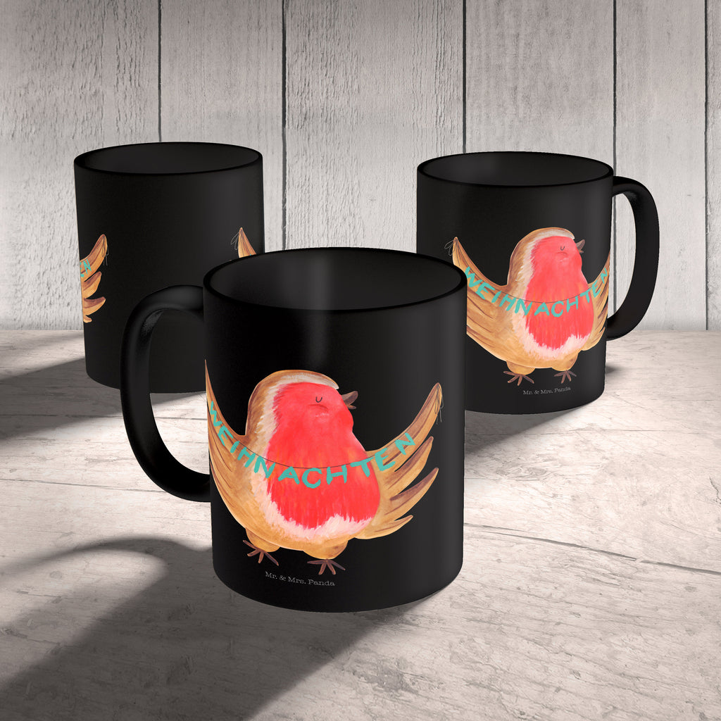Tasse Rotkehlchen Weihnachten Frohe Weihnachten, Weihnachten, Weihnachtsmotiv, Weihnachtsgruß, Heiligabend, Winter, Vogel, xmas Becher, Kaffeetasse, Kaffeebecher, Tee, Frühstück, Büro  Winter, Weihnachten, Weihnachtsdeko, Nikolaus, Advent, Heiligabend, Wintermotiv