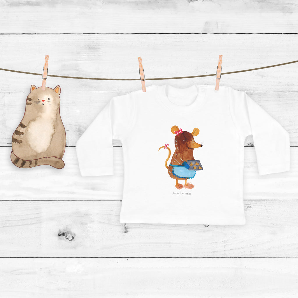 3-6 Monate Baby Longsleeve Maus Kekse Mädchen, Jungen, Baby, Langarm, Bio, Kleidung, Winter, Weihnachten, Weihnachtsdeko, Nikolaus, Advent, Heiligabend, Wintermotiv, Maus, Kekse, backen, Weihnachtskekse, Plätzchen, Weihnachtsbäckerei, Chaosqueen