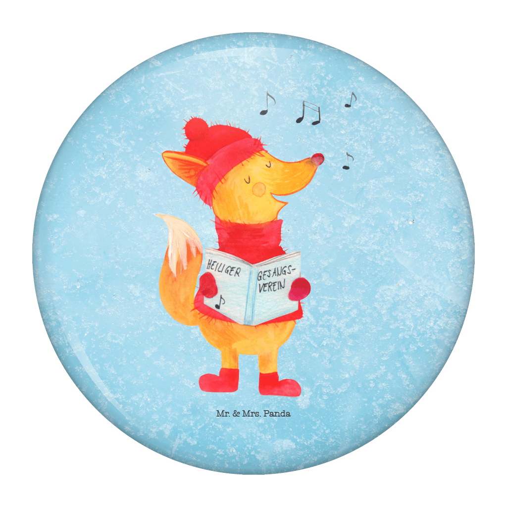 50mm Button Fuchs Sänger 50mm Button, Button, Pin, Anstecknadel, Winter, Weihnachten, Weihnachtsdeko, Nikolaus, Advent, Heiligabend, Wintermotiv, Fuchs, Füchse, Sänger, Geschenk Sänger, Singen, Weihnachtslieder
