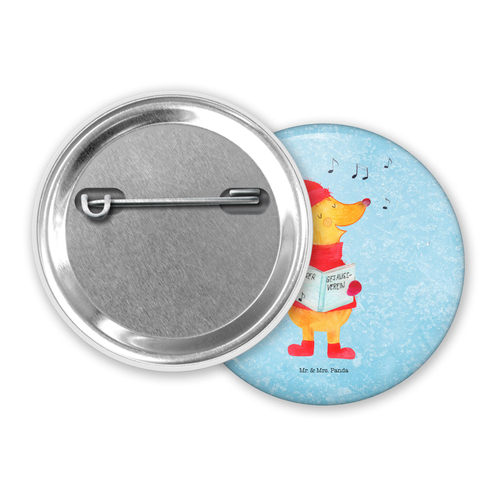 50mm Button Fuchs Sänger 50mm Button, Button, Pin, Anstecknadel, Winter, Weihnachten, Weihnachtsdeko, Nikolaus, Advent, Heiligabend, Wintermotiv, Fuchs, Füchse, Sänger, Geschenk Sänger, Singen, Weihnachtslieder