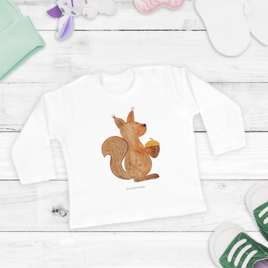 6-12 Monate Baby Longsleeve Eichhörnchen Weihnachtszeit Mädchen, Jungen, Baby, Longsleeve, Langarm, Bio, Kleidung, uni, Langarmshirt, Winter, Weihnachten, Weihnachtsdeko, Nikolaus, Advent, Heiligabend, Wintermotiv, Frohe Weihnachten, Frohes neues Jahr, Guten Rutsch, Weihnachtsmotiv, Weihnachtsgruß, Neujahr, Vogel