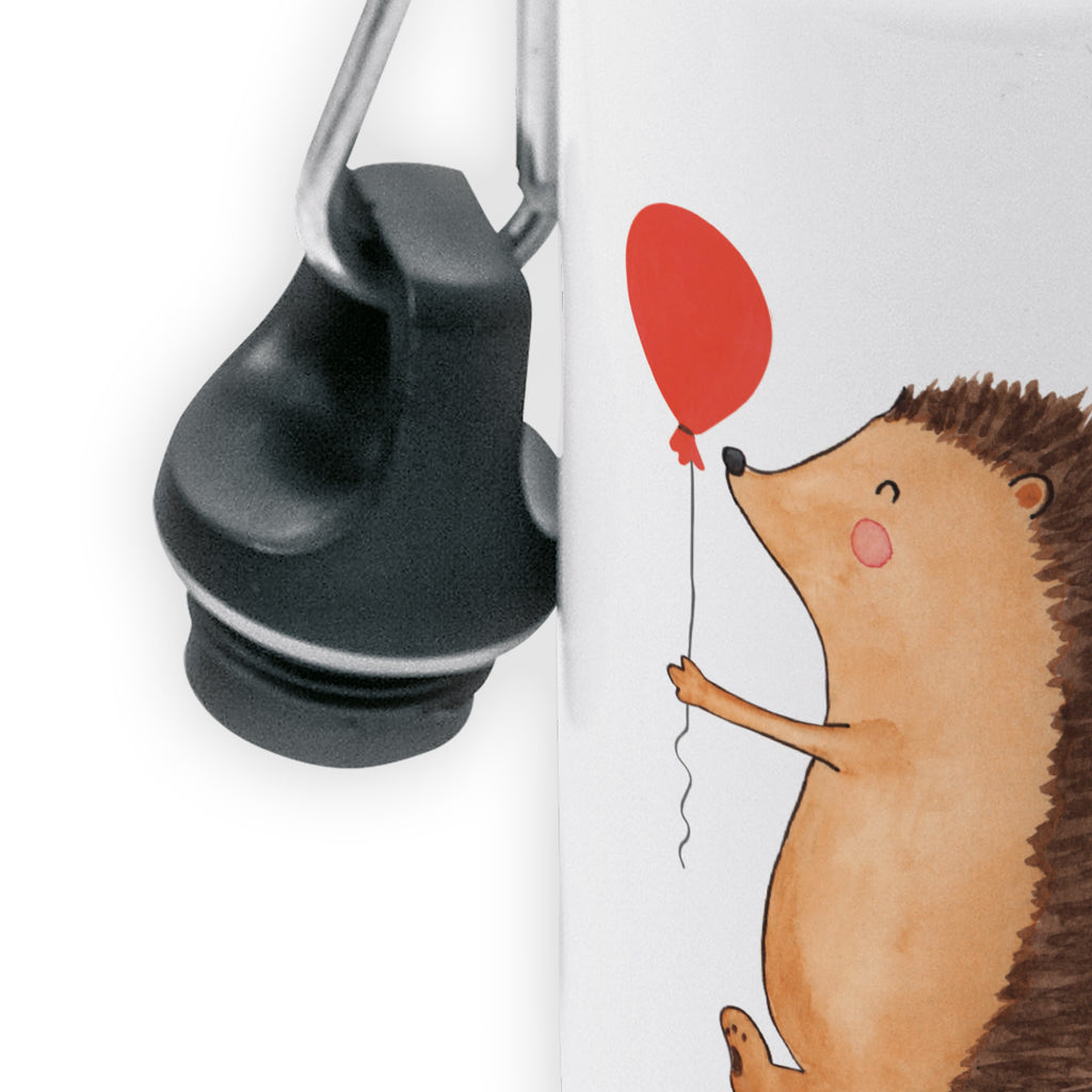 Kindertrinkflasche Igel mit Luftballon Kindertrinkflasche, Kinder Trinkflasche, Trinkflasche, Flasche, Kinderflasche, Kinder, Kids, Kindergarten Flasche, Grundschule, Jungs, Mädchen, Tiermotive, Gute Laune, lustige Sprüche, Tiere, Igel, Geburtstag, Herzlichen Glückwunsch, Glückwunsch, Geburtstagskind, Ballon, Happy Birthday