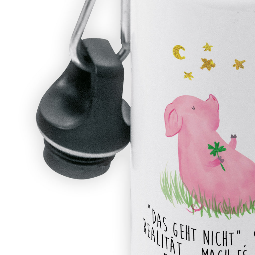 Kindertrinkflasche Glücksschwein Kindertrinkflasche, Kinder Trinkflasche, Trinkflasche, Flasche, Kinderflasche, Kinder, Kids, Kindergarten Flasche, Grundschule, Jungs, Mädchen, Tiermotive, Gute Laune, lustige Sprüche, Tiere, Glücksschwein. Glück, Schwein, Schweinchen, Sterne, Sernchen, Ziele, Träume, Motivation, Glücksbringer