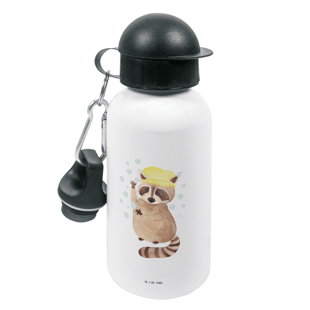 Kindertrinkflasche Waschbär Kindertrinkflasche, Kinder Trinkflasche, Trinkflasche, Flasche, Kinderflasche, Kinder, Kids, Kindergarten Flasche, Grundschule, Jungs, Mädchen, Tiermotive, Gute Laune, lustige Sprüche, Tiere, Waschbär, Tagträumen, Plan, Fröhlich, waschen, Seifenblasen