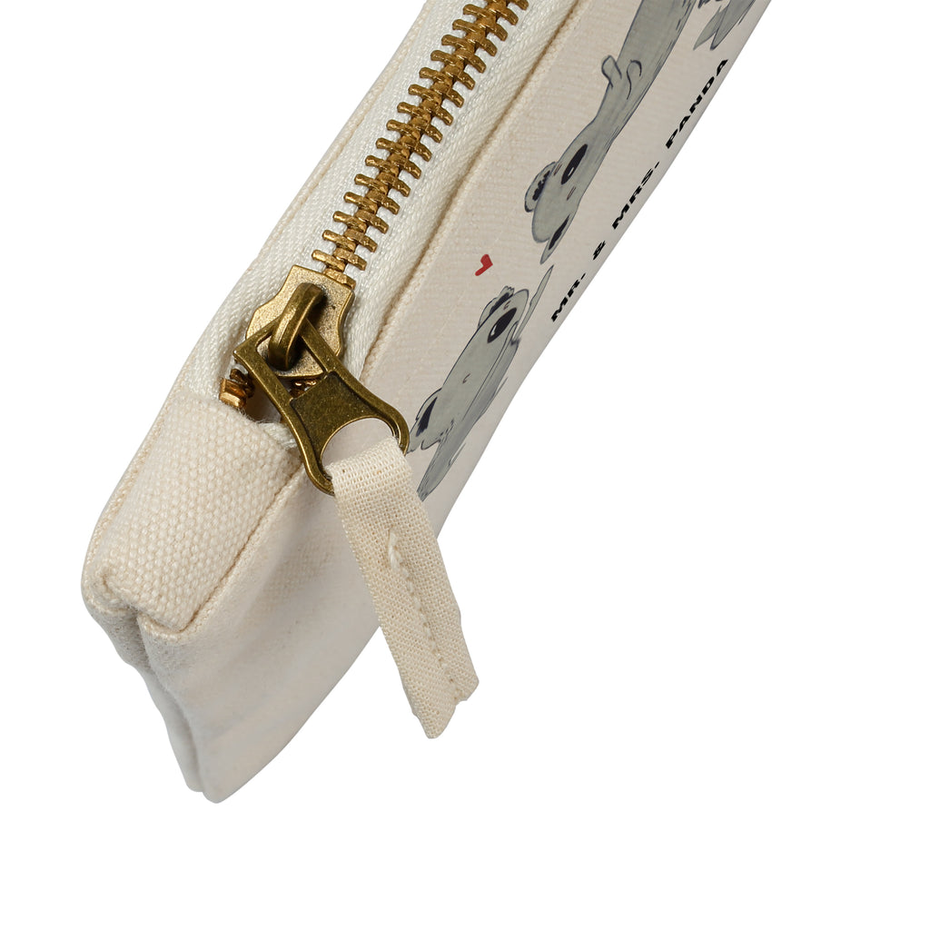 Schminktasche Koala Feiern Sich Schminktasche, Kosmetiktasche, Kosmetikbeutel, Stiftemäppchen, Etui, Federmappe, Makeup, XXL, Schminketui, Kosmetiketui, Schlamperetui, Geburtstag, Geburtstagsgeschenk, Geschenk, Koala, Familie, Kind, Eltern, Herz, Liebe