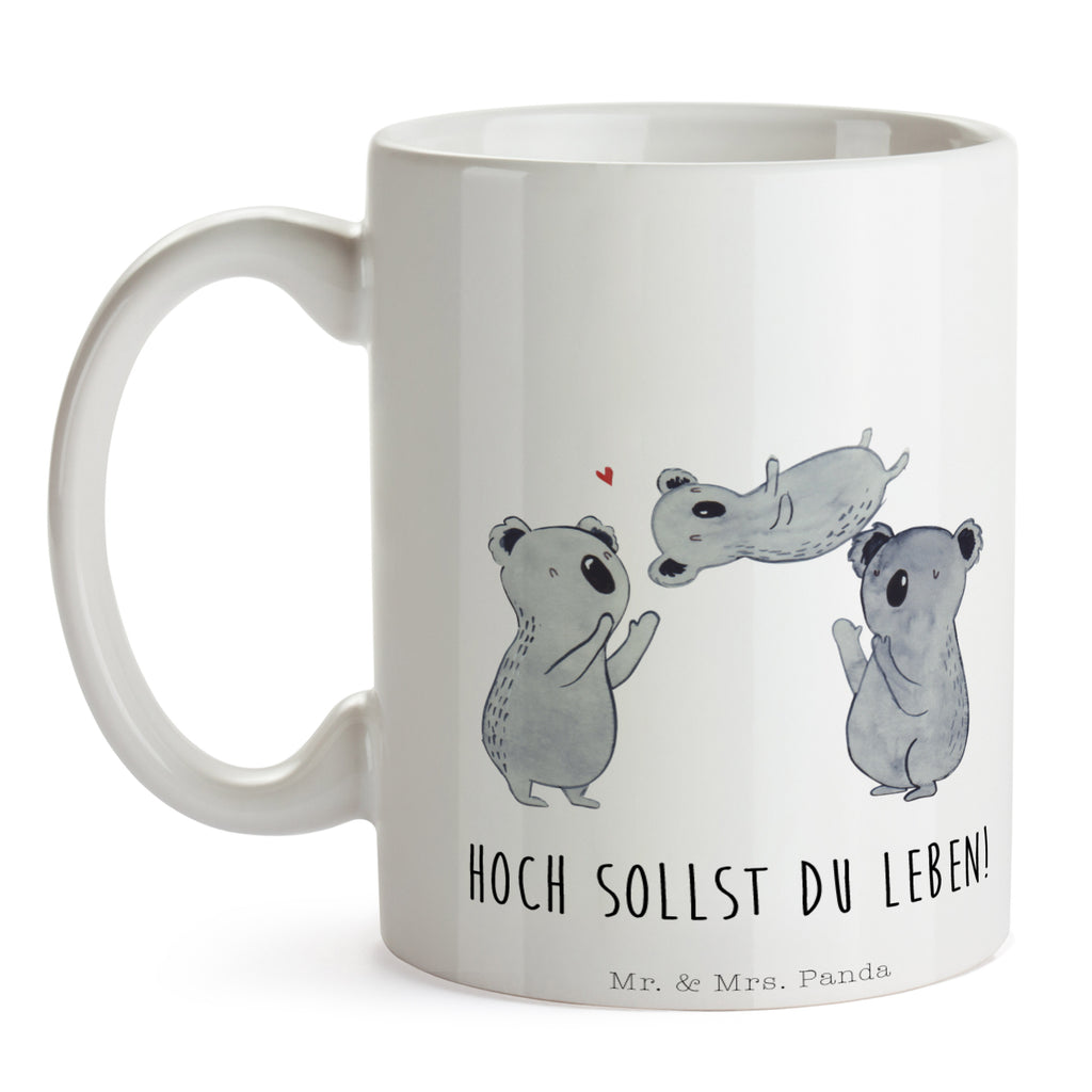 Tasse Koala Feiern Sich Koala, Familie, Geburtstag, Kind, Eltern, Herz, Liebe Becher, Kaffeetasse, Kaffeebecher, Tee, Frühstück, Büro  Geburtstag, Geburtstagsgeschenk, Geschenk