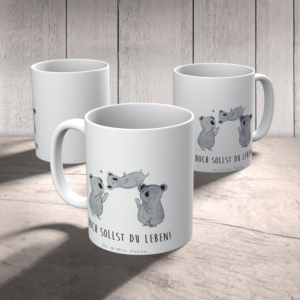 Tasse Koala Feiern Sich Koala, Familie, Geburtstag, Kind, Eltern, Herz, Liebe Becher, Kaffeetasse, Kaffeebecher, Tee, Frühstück, Büro  Geburtstag, Geburtstagsgeschenk, Geschenk