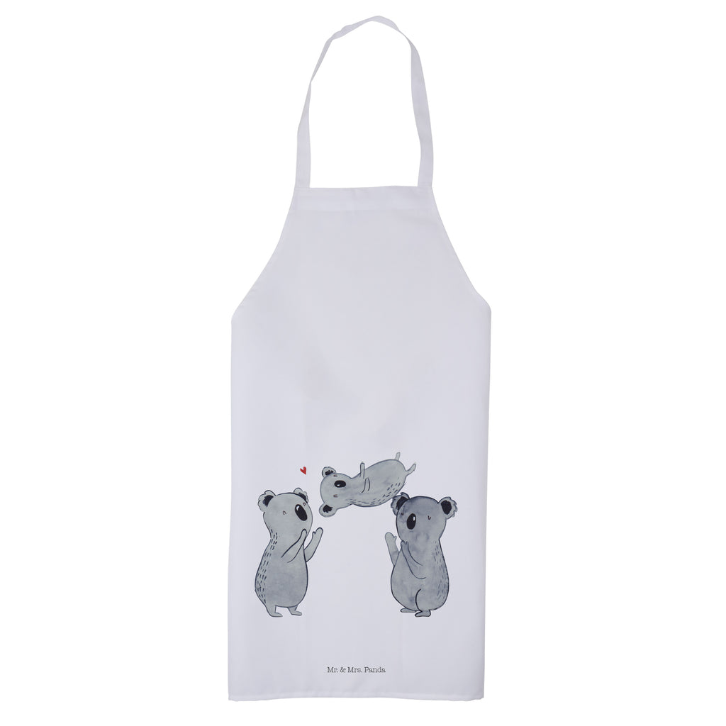 Kochschürze Koala Feiern Sich Schürze, Backschürze, Küchenschürze, Grillschürze, Latzschürze, Geburtstag, Geburtstagsgeschenk, Geschenk, Koala, Familie, Kind, Eltern, Herz, Liebe