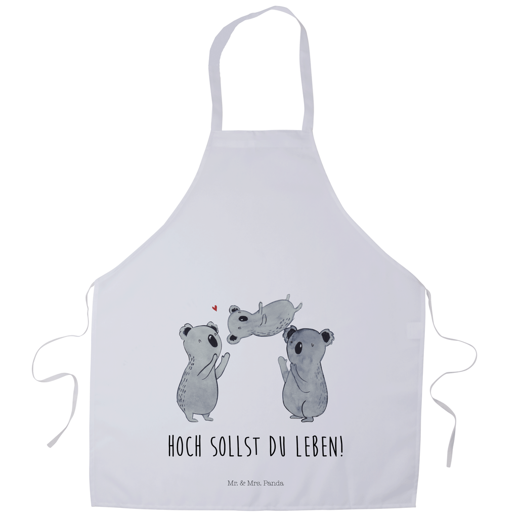 Kochschürze Koala Feiern Sich Schürze, Backschürze, Küchenschürze, Grillschürze, Latzschürze, Geburtstag, Geburtstagsgeschenk, Geschenk, Koala, Familie, Kind, Eltern, Herz, Liebe