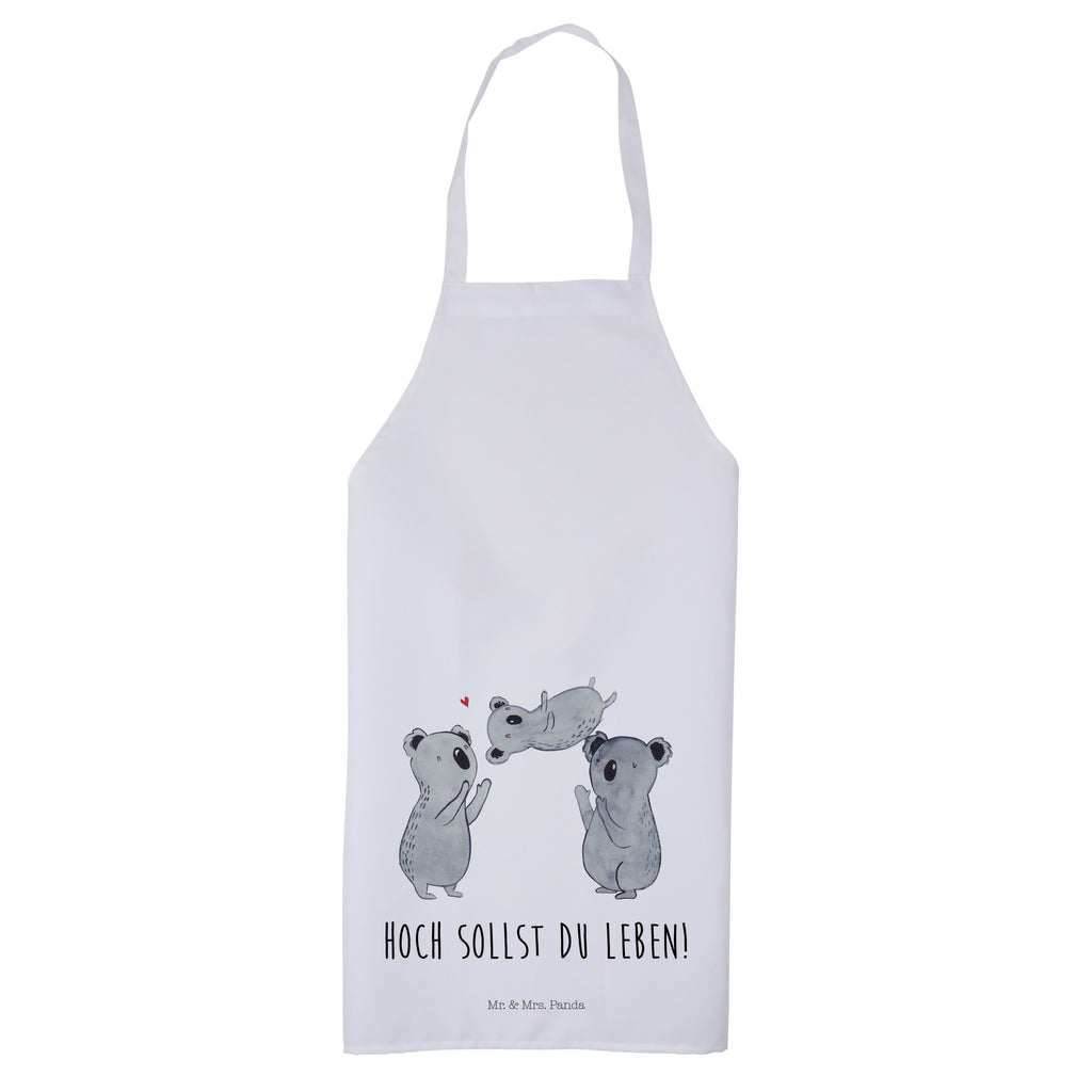 Kochschürze Koala Feiern Sich Schürze, Backschürze, Küchenschürze, Grillschürze, Latzschürze, Geburtstag, Geburtstagsgeschenk, Geschenk, Koala, Familie, Kind, Eltern, Herz, Liebe